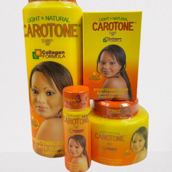 Skincare Carotone Brightening Set Lotionjar Creamsoap Oil Poshmark
